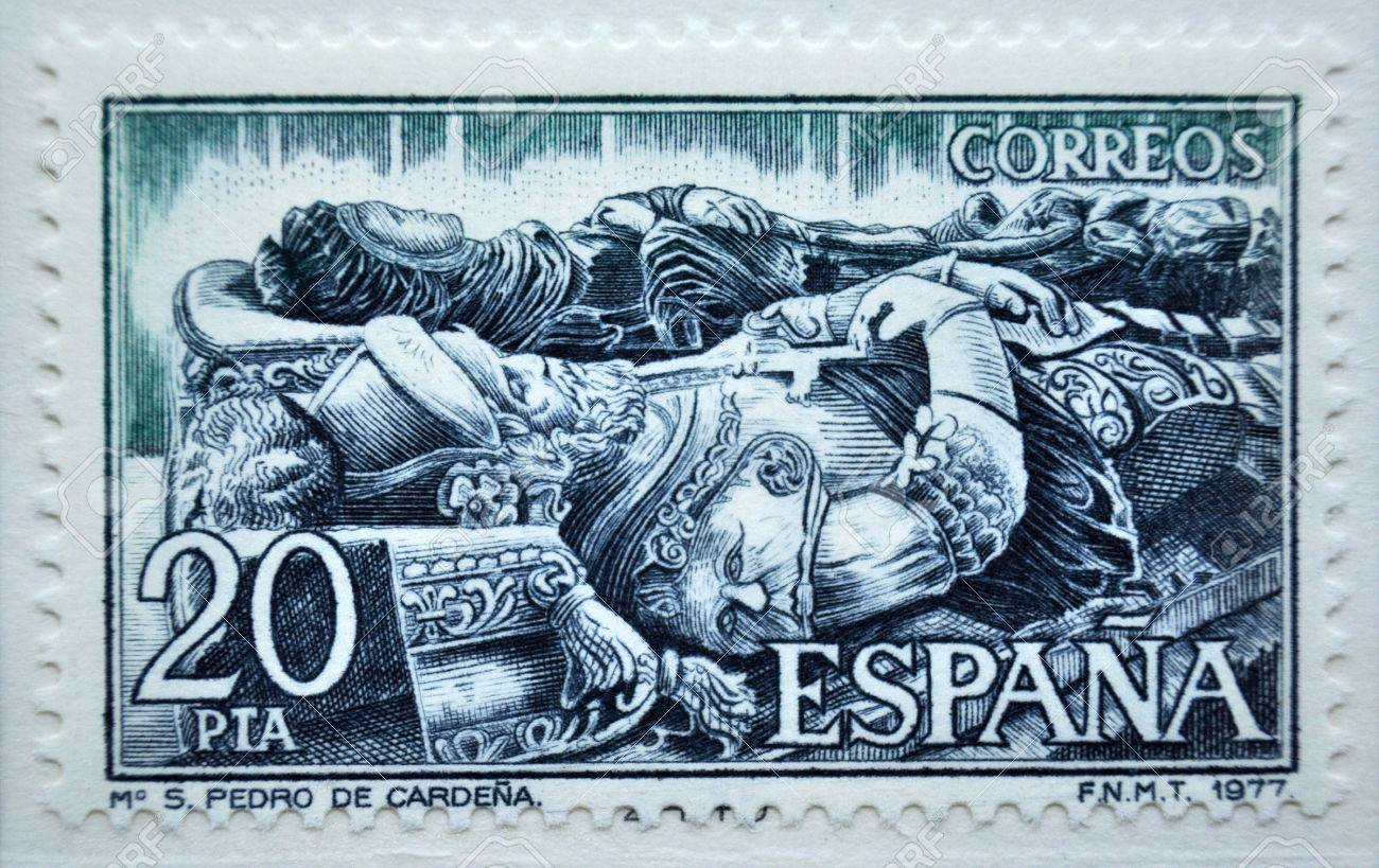 海外切手1955年 スペインESPANA CORREOS（スペイン 1968年城